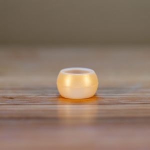 Gold silicone ring cover from Ring Wrapper