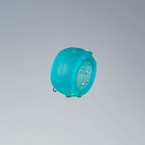 Teal silicone ring cover from Ring Wrapper