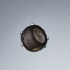 Black silicone ring cover from Ring Wrapper